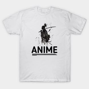 Anime sleep repeat samurai T-Shirt